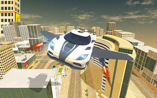 Real Flying Car Simulator Driving Challenge screenshot 2
