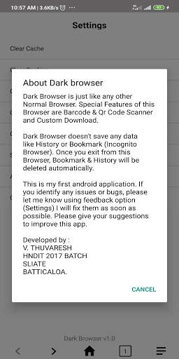 Dark Browser screenshot 5