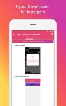 Hyper Downloader untuk Instagram screenshot 1