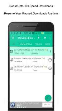 Download Manager For Android: Fastest Downloader screenshot 1