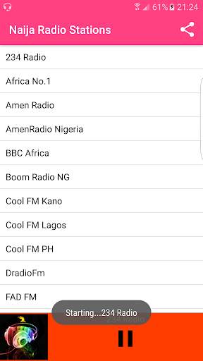 Naija Radio Stations screenshot 1