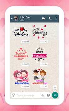 Romantic Love Stickers for Messenger WAStickerApps screenshot 12