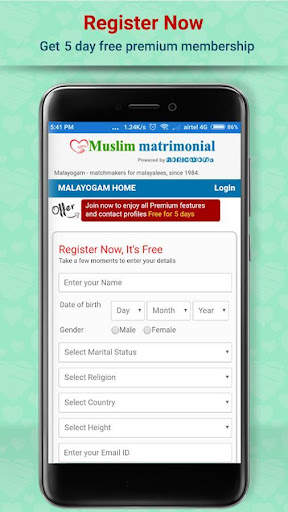 Muslim matrimonial - Malayogam screenshot 2