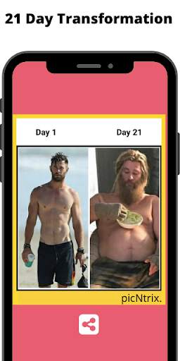 picNtrix: Share your Transformation Images 2 تصوير الشاشة