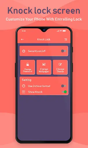 Knock lock screenshot 1