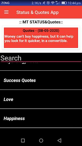 My Status Quotes - Inspirational&Psychology Facts स्क्रीनशॉट 1