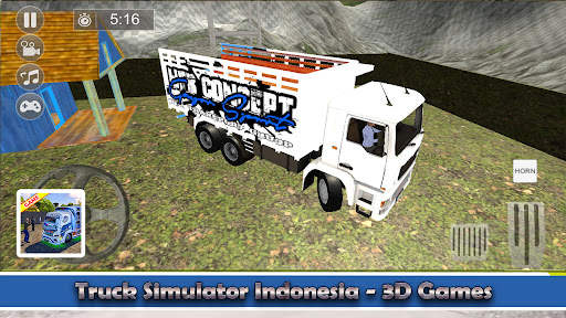 Truck Simulator Indonesia - 3D Games screenshot 7