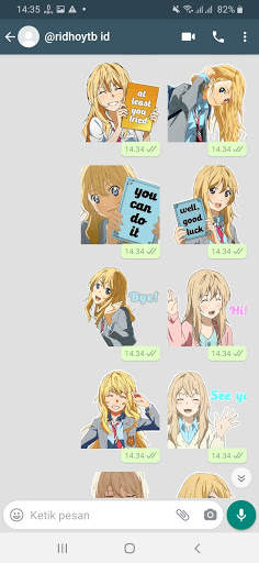 Stiker Wa Anime Vocaloid Sticker For WAStickerApps screenshot 2