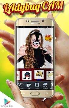 Ladybug Makeup Beauty Salon 3 تصوير الشاشة