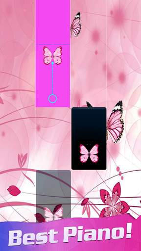 Piano Rose Tile Butterfly 2021 screenshot 2