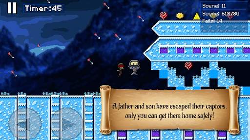 Hidden Scrolls Flappy Ninja 2 screenshot 3
