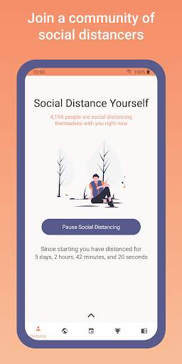 Distance Together - The Social Distancing Network screenshot 1