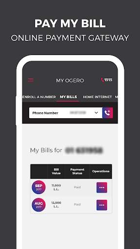 MyOgero screenshot 2