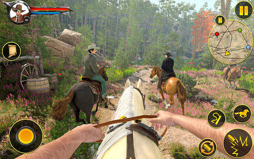 Cowboy Horse Riding Simulation screenshot 1
