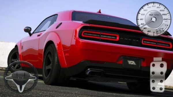 Muscle Dodge Challenger - Hellcat Driving USA screenshot 3