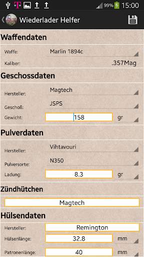 Wiederlader Helfer screenshot 6