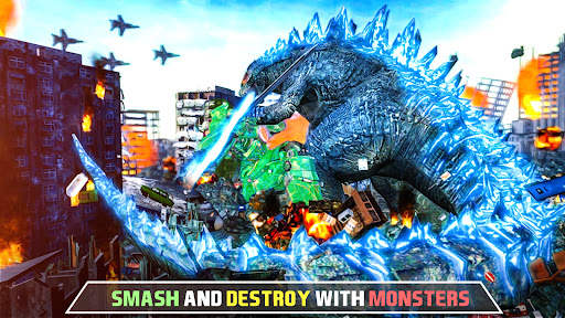 Monster City Destruction Games screenshot 1