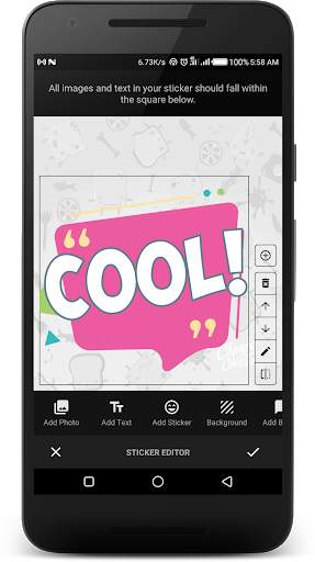 Sticker Maker for WhatsApp - Use Photos and Text screenshot 5