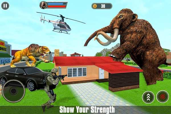 Sabertooth Tiger Revenge: Animal Fighting Games screenshot 9