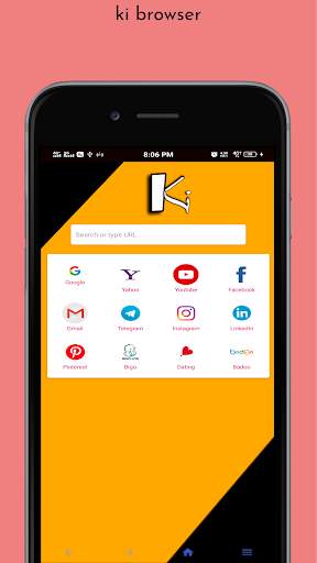 ki browser/fast and secure screenshot 1
