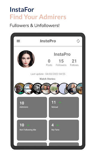 InstaFor, Stalker Reports screenshot 7