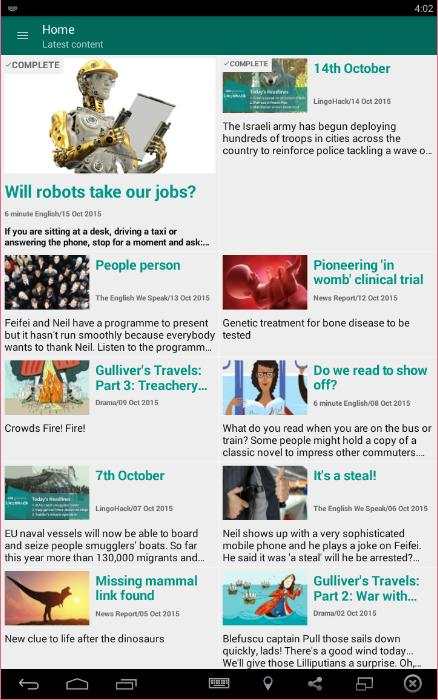 Learning English with BBC скриншот 7