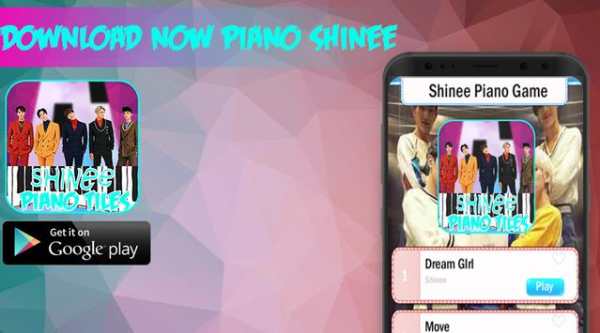 Shinee Piano Game screenshot 1