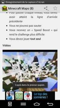 Maps Minecraft en Français screenshot 2