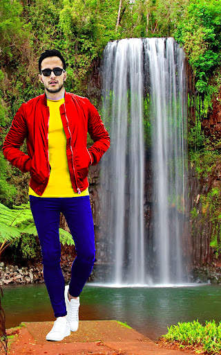 Waterfall photo editor frames 6 تصوير الشاشة