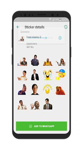 Funny Memes Stickers for WhatsApp - WAStickerApps screenshot 15