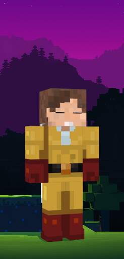 Saitama Skin for Minecraft screenshot 3