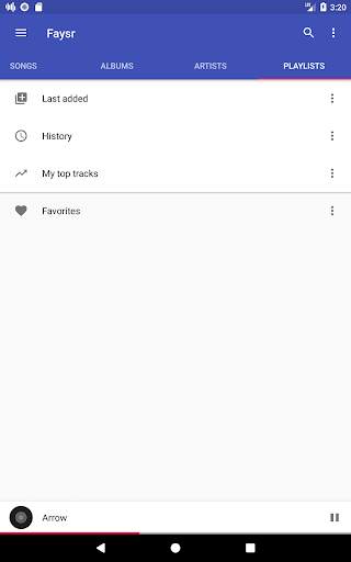 Faysr Music Player - Explore Your Library AD Free screenshot 10