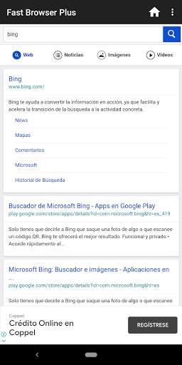 Fast Browser Plus screenshot 2