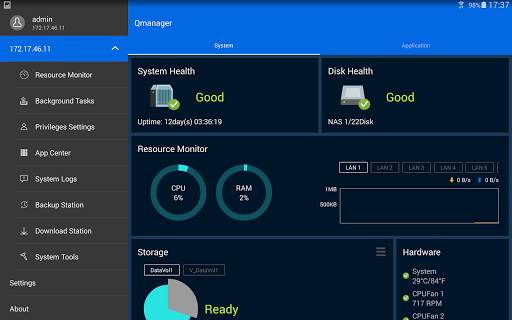 Qmanager screenshot 2