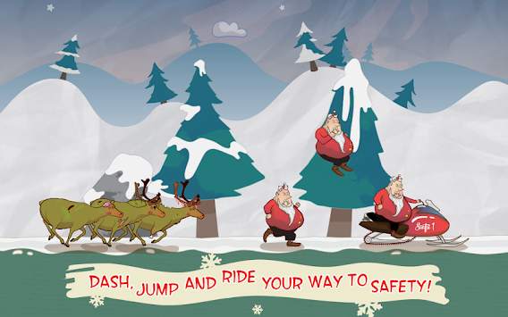 Santa Dash - Christmas Game screenshot 13