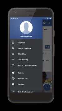 Lite Messenger-Mini Messenger स्क्रीनशॉट 1