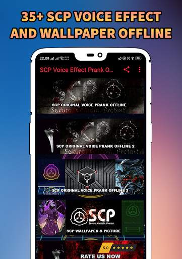 SCP Voice Effect Prank Offline screenshot 2