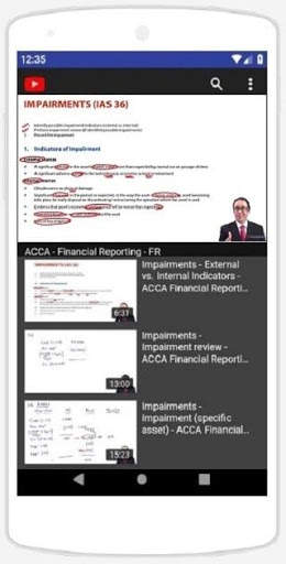 ACCA Financial Reporting FR Video Series 5 تصوير الشاشة