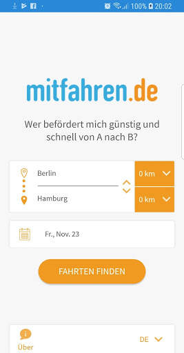 Compare Car, Train and Bus Trips screenshot 1