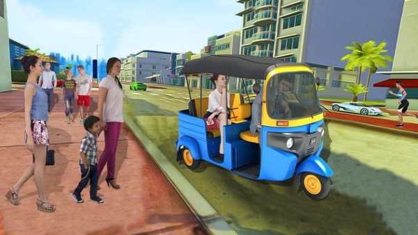 crazy rocket rickshaw screenshot 5