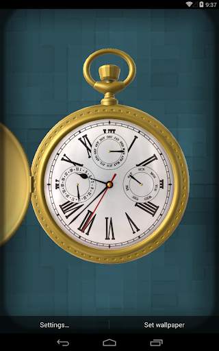 3D Pocket Watch Live Wallpaper screenshot 8