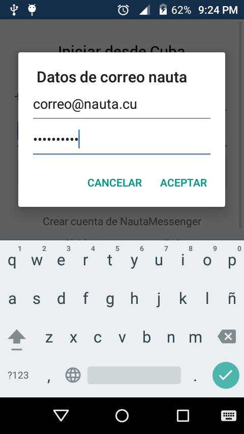 Nauta Messenger  - Cuba Chat screenshot 2