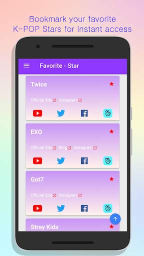 K-POP Star Collection : kpop youtube, sns, vlive screenshot 7