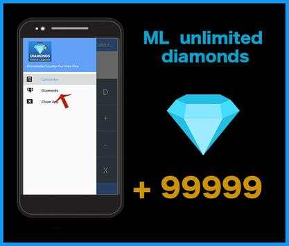 Free Diamond counter For Mobile Legend screenshot 1