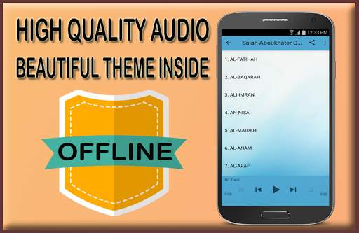 Salah Bukhatir Full Quran MP3 Offline screenshot 3