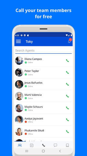Toky: business phone system screenshot 4