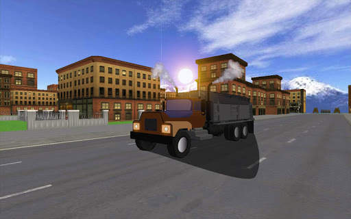 Euro Truck driving-world offroad cargo simulator screenshot 2