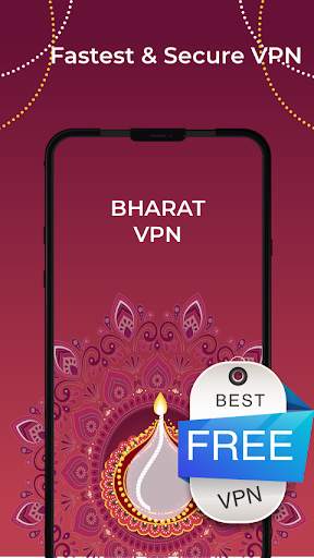 Bharat VPN - Free VPN Proxy Server & Secure screenshot 1