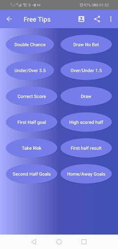 Double chance predictions app screenshot 3