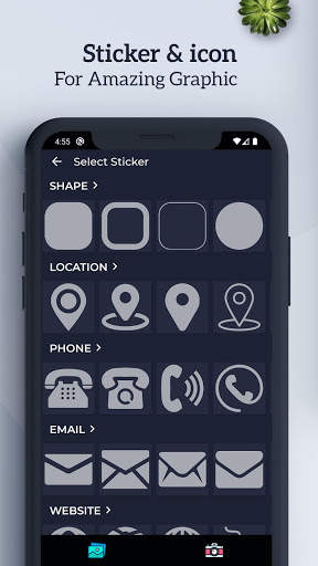 Business Card Maker Free Visiting Card Maker screenshot 5